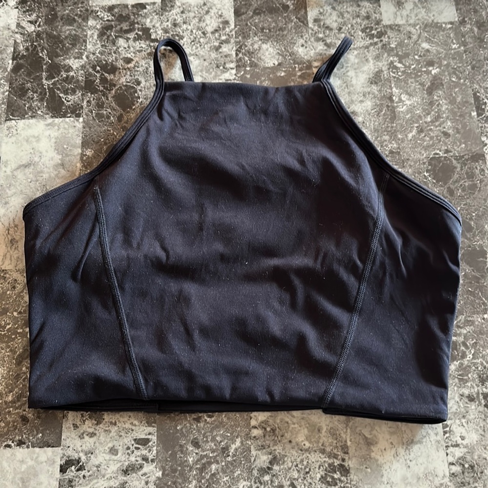 BuffBunny Black Crop Top
